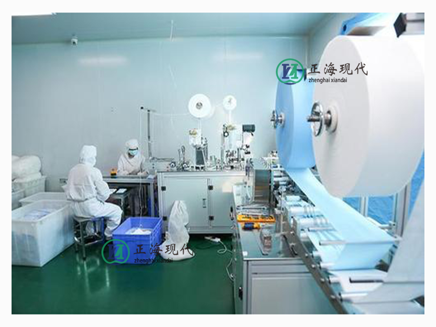 口罩廠生產(chǎn)車間