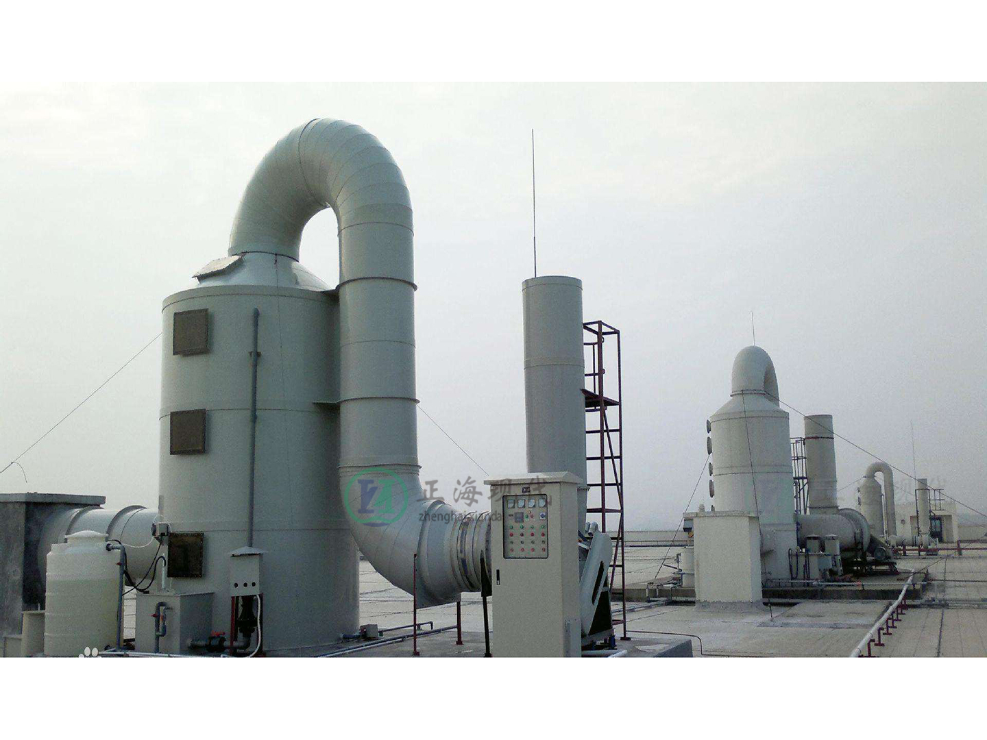 無機(jī)廢氣處理裝置(噴淋塔處理裝置)
